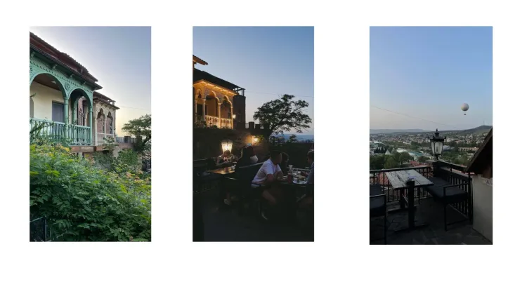 Restaurants with views (Tbilisi is built for this)