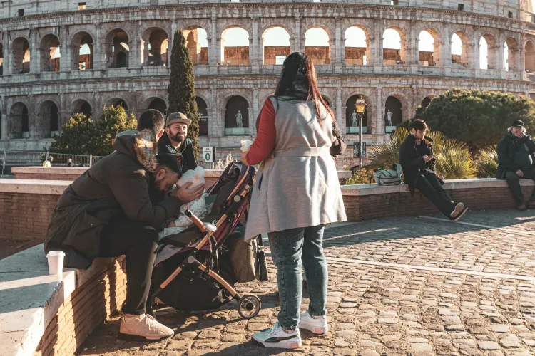 The Roman Landing, Family-Style