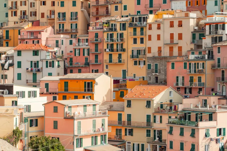 The Pastel-Colored Manarola
